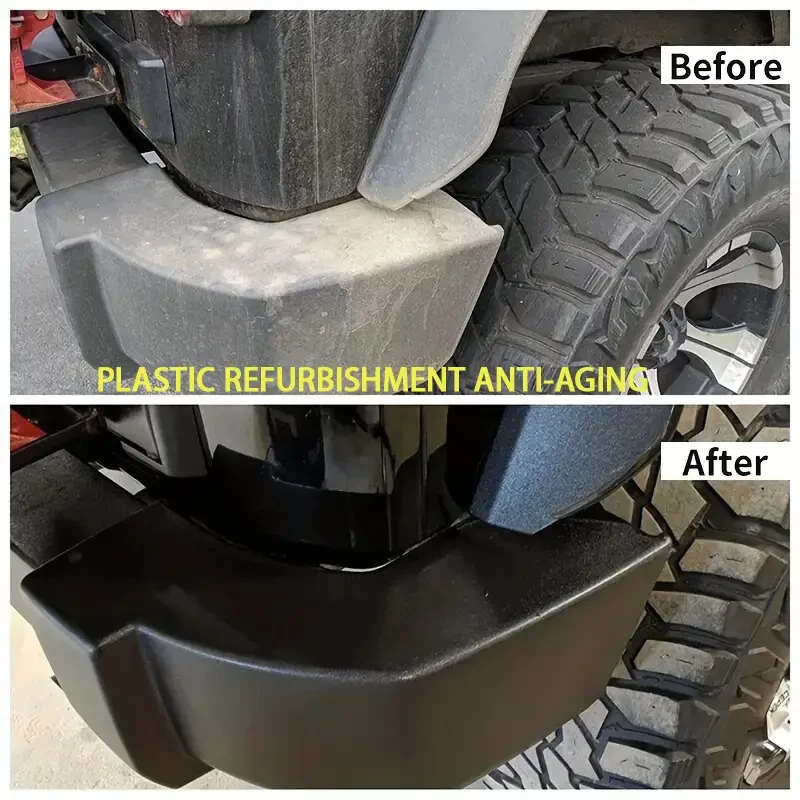 GKW Tire Black Wax Coating  Durable Shine & Restoration