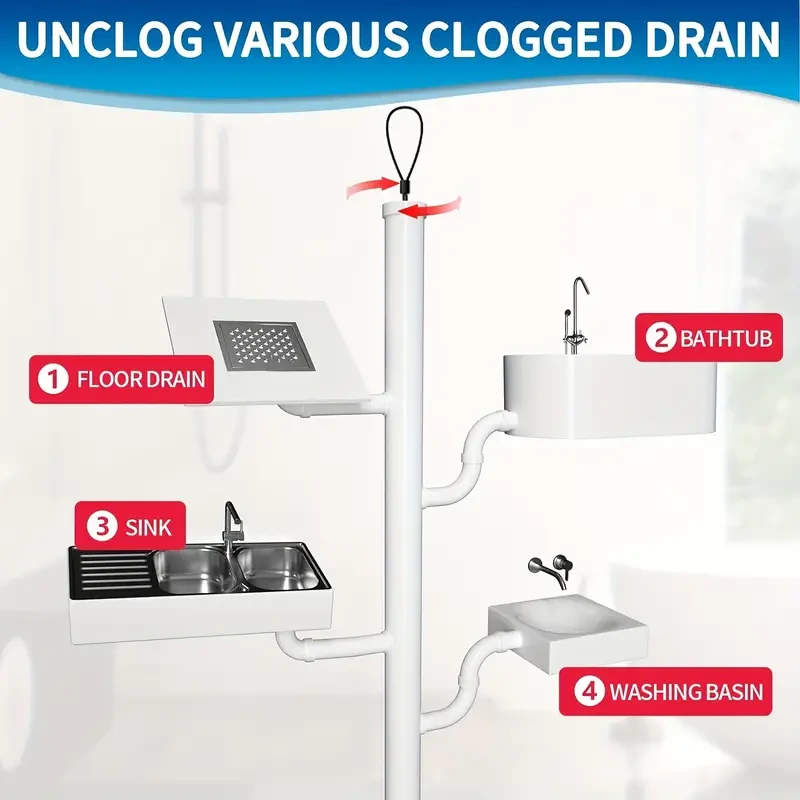 3pcs Stainless Steel Wire Pack with Extra-Long Nylon Hooks