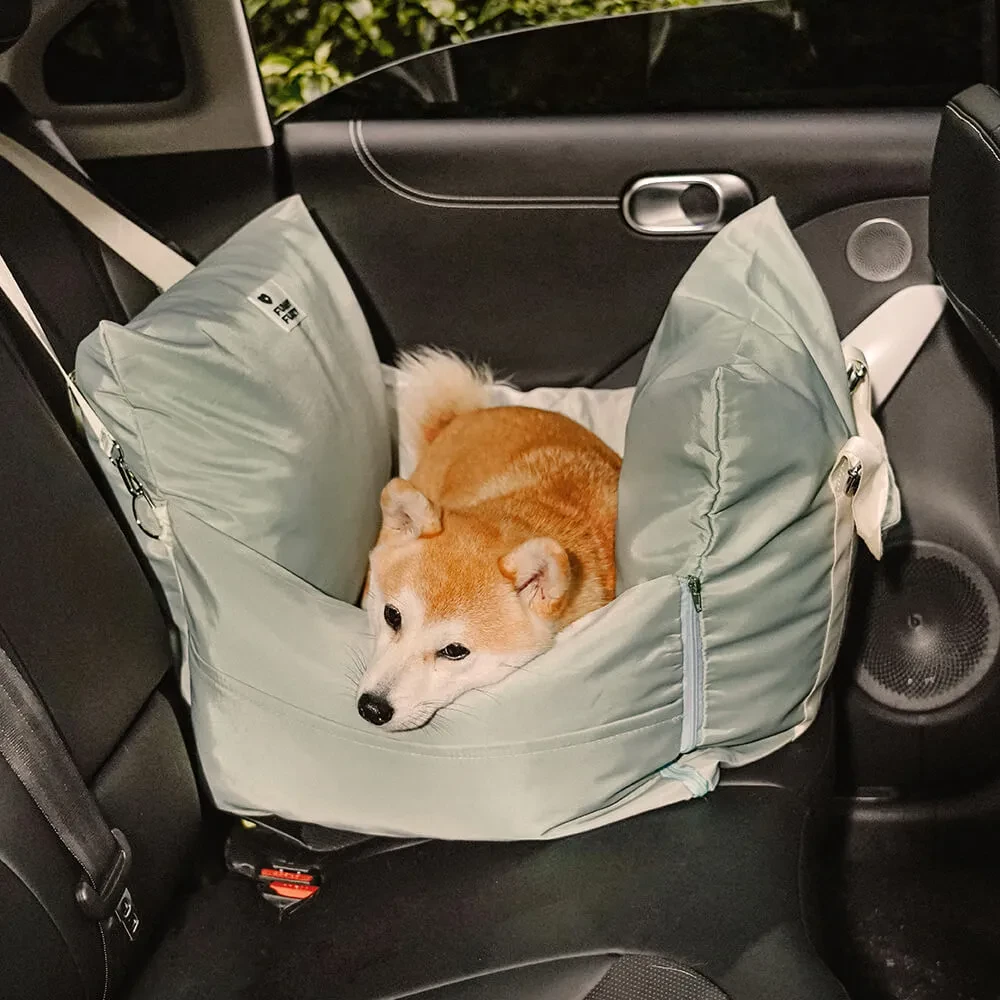 Travel Dog Car Seat Bed - Gym Bag - FunnyFuzzy