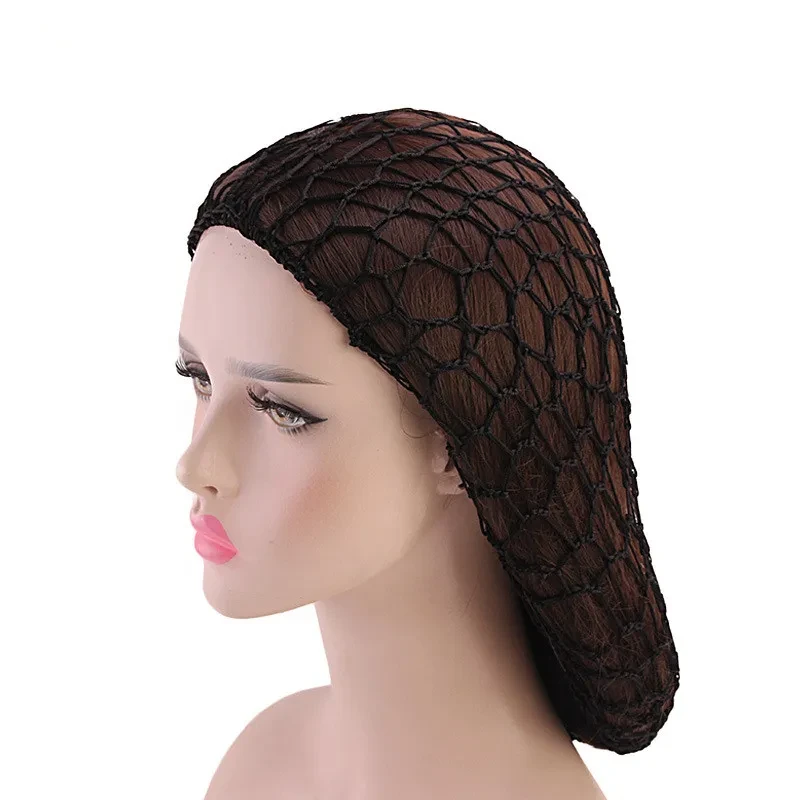 Ladies Hand Crocheted Drooping Hair Net