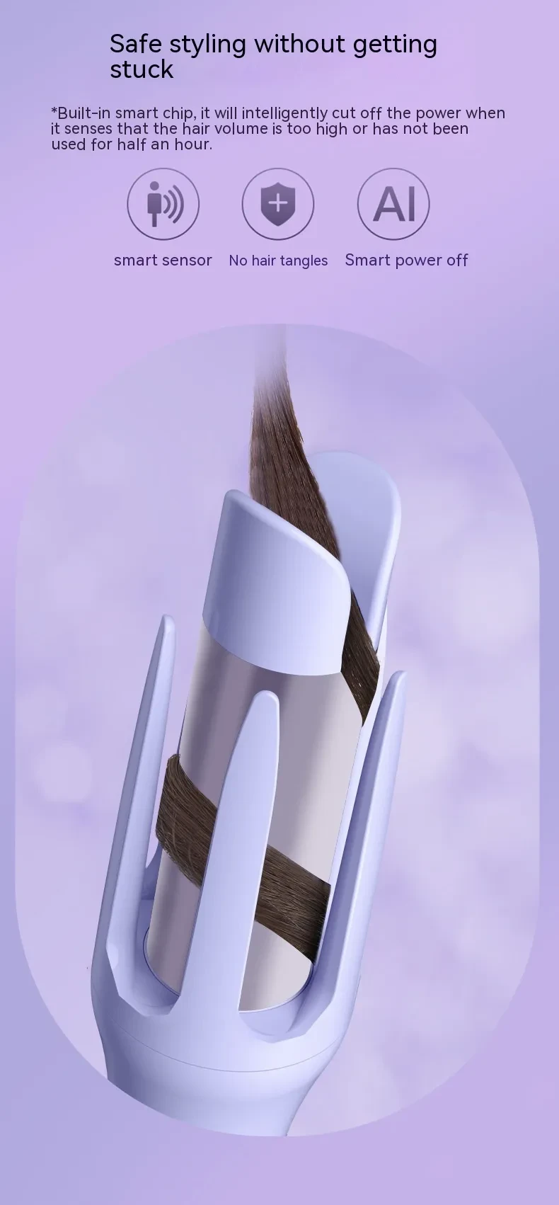 Korean-style Automatic Hair Curler 32mm Large Volume