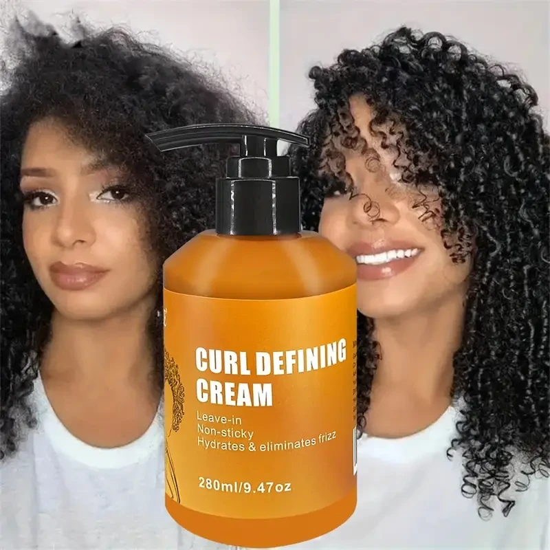 Curl Defining Cream  Moisturizing Curly Hair Styling Conditioner