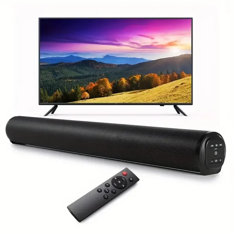 20W Wireless TV Sound Bar with Deep-Bass Subwoofer  Enhanced Surround Sound