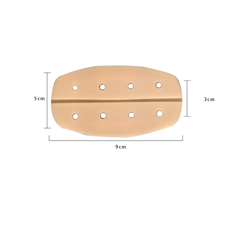 Breathable non-slip silicone shoulder pad