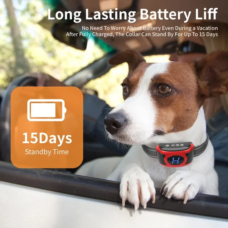 Rechargeable Smart Anti-Bark Dog Collar