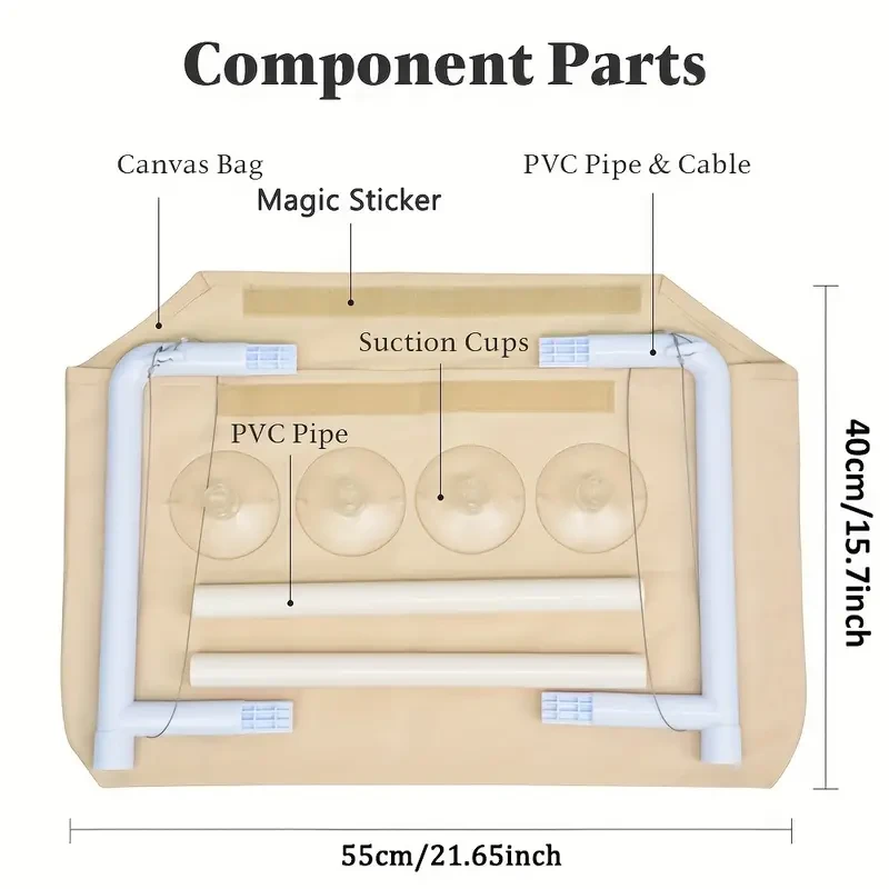 Ultra-Soft Cat Window Hammock Bed