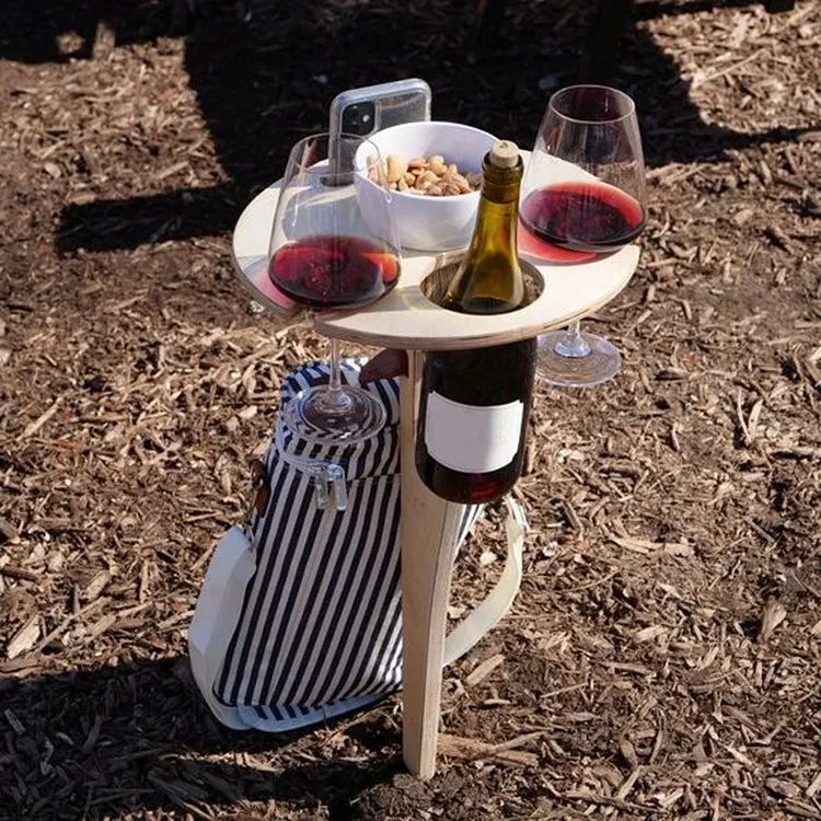 Portable Foldable Wine Rack