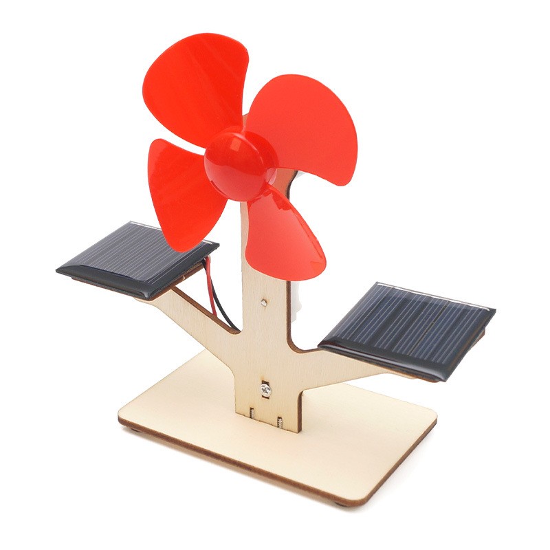 DIY Materials For Solar Fan Power Generation Technology