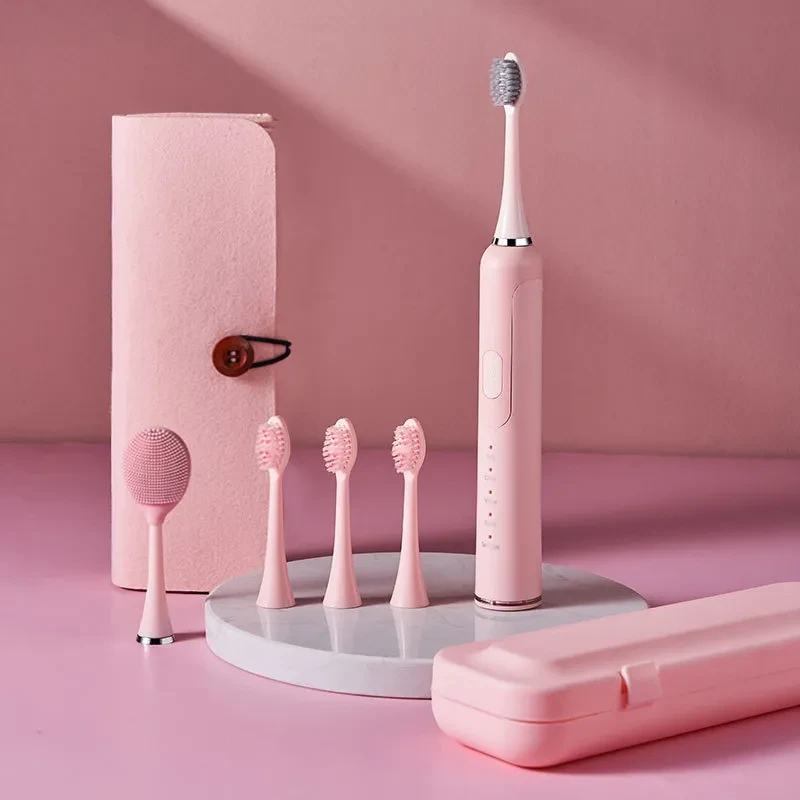 Magnetic Levitation Rechargeable Couple Electric Toothbrush