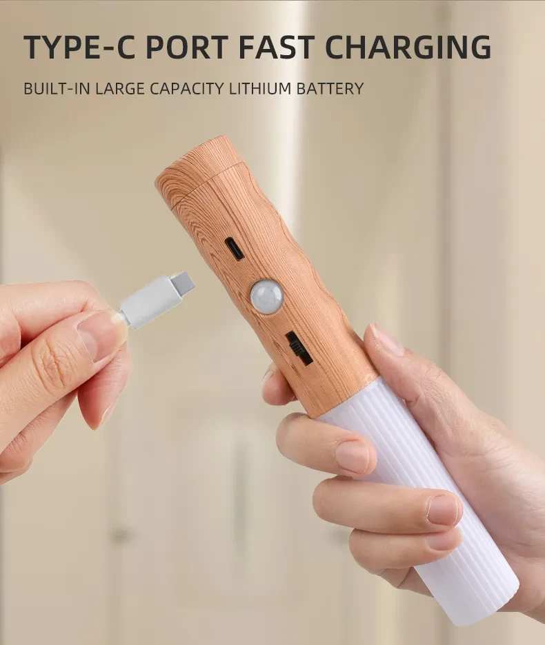 Smart Infrared Sensor Lamp Wireless Charging Small Night Lamp