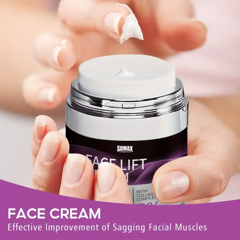 50ml Instant Face Lift Cream - The Best Face Firming, Lifting And Tightening Essence Cream, Smoothing The Appearance To Hide Saggy, Flaccid Skin, Fine Lines In The Shortest Possible Time