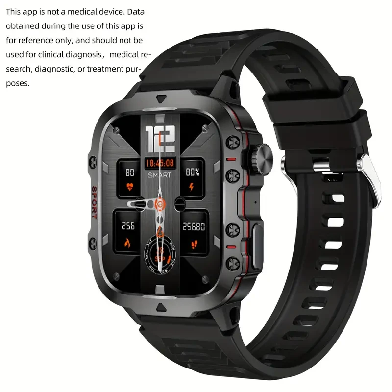 Smart Watch For Men, 4.98cm Full Touch Screen