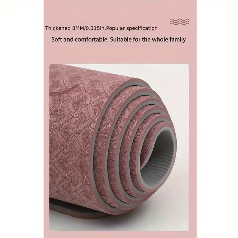 Extra Wide Long And Thick Pilates Yoga Fitness Mat