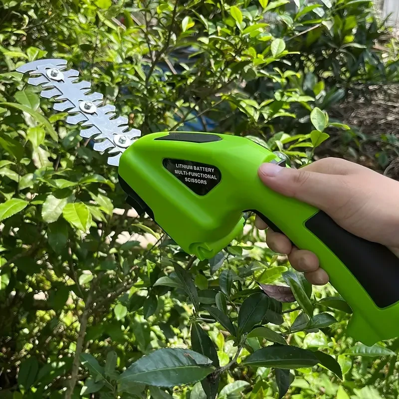 7.2V Electric Handheld Hedge Trimmer and Pruning Shears