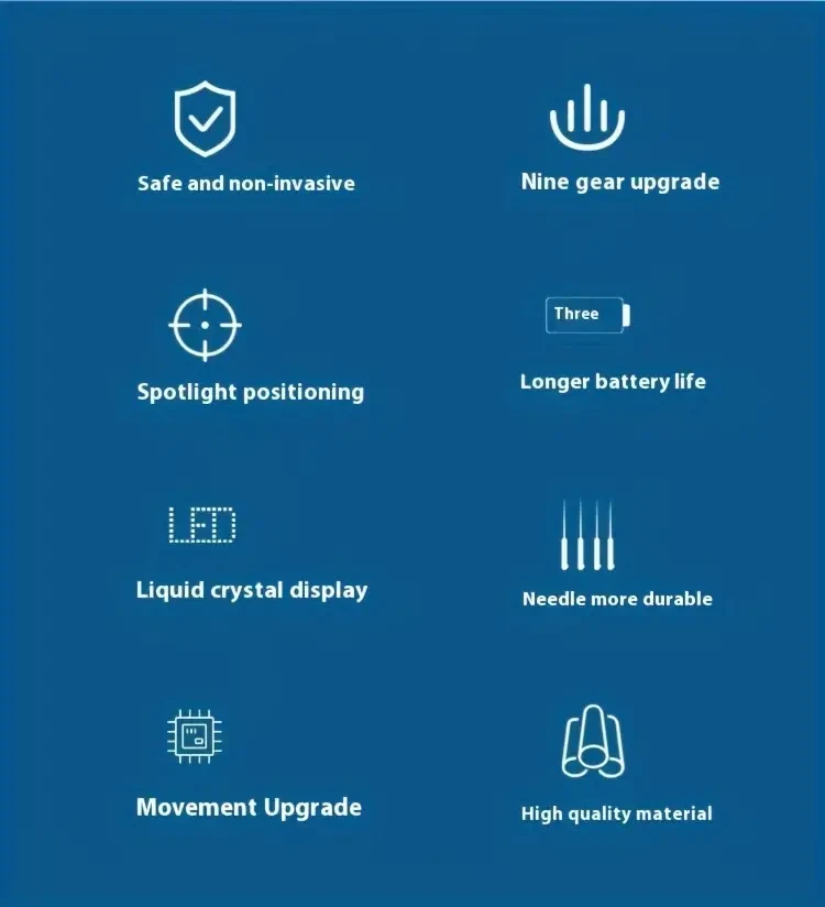 USB Rechargeable LED Beauty Pen for Home & Salon Use - Portable Facial Skin Care Tool with 500mAh Battery, Low Voltage, Lithium Polymer