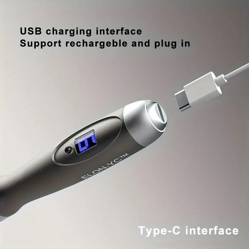 ELON-YC Dr Derma Pen X6 With 10 Pcs Nano-RD, Beauty Pen Skincare Wireless DermaPen Beauty Machine