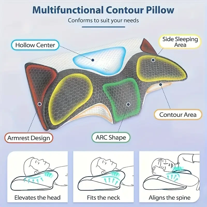 Cervical Memory Foam Pillow