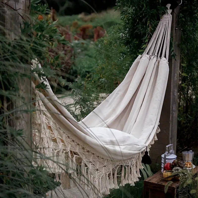 Outdoor Macrame Hammock