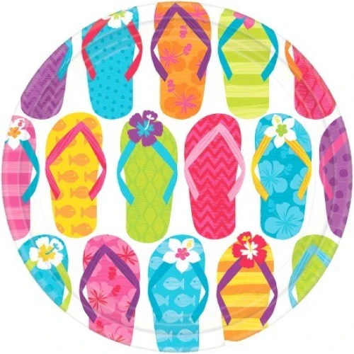 Round Plates - Flip Side - Pack of 60