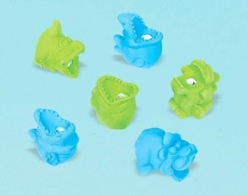 Value Pack Favor - Monster Eraser/Sharpener (6 units)