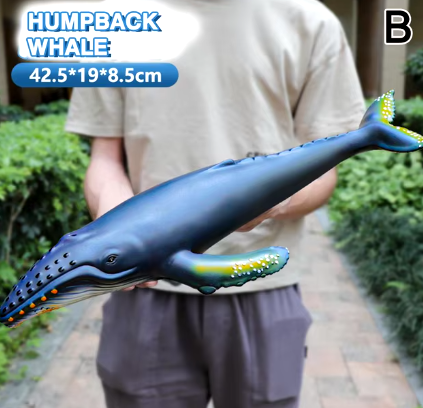 Simulated Ocean Big Animal Toys Realistic