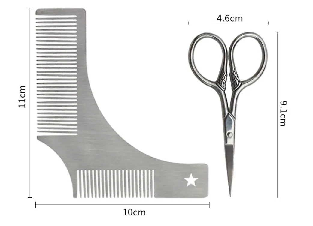 Silver Beard care set beard set