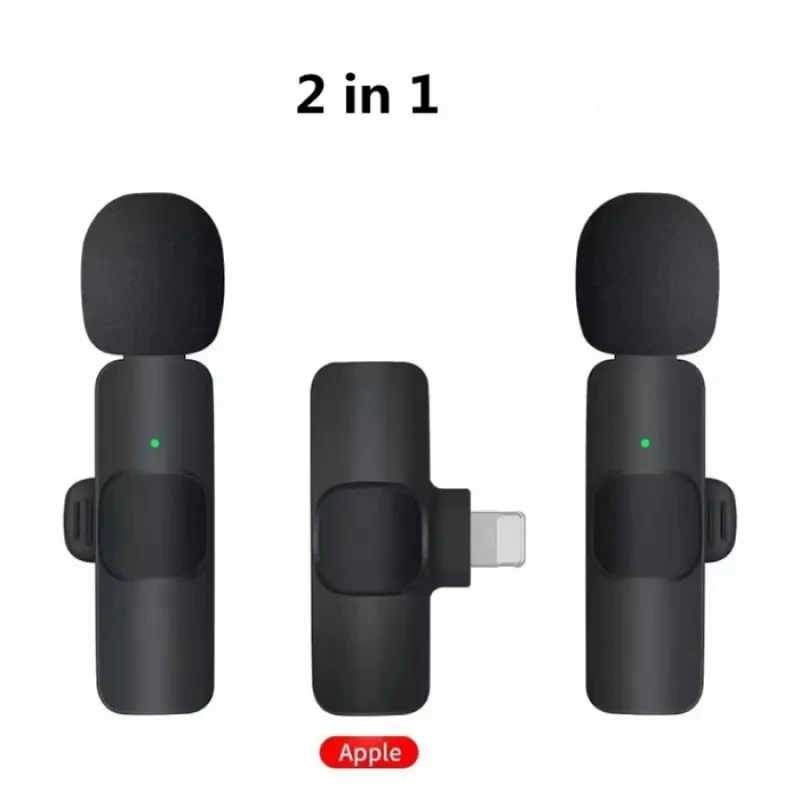Lavalier Mini Wireless Microphone Set