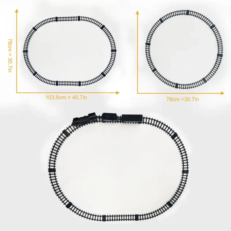 Kids Electric Train Set  Metal Toy Trains