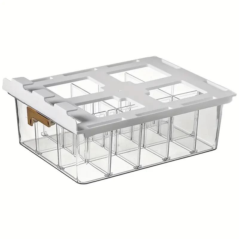 Under Shelf Drawer Pull Out Organiser-15 Grids