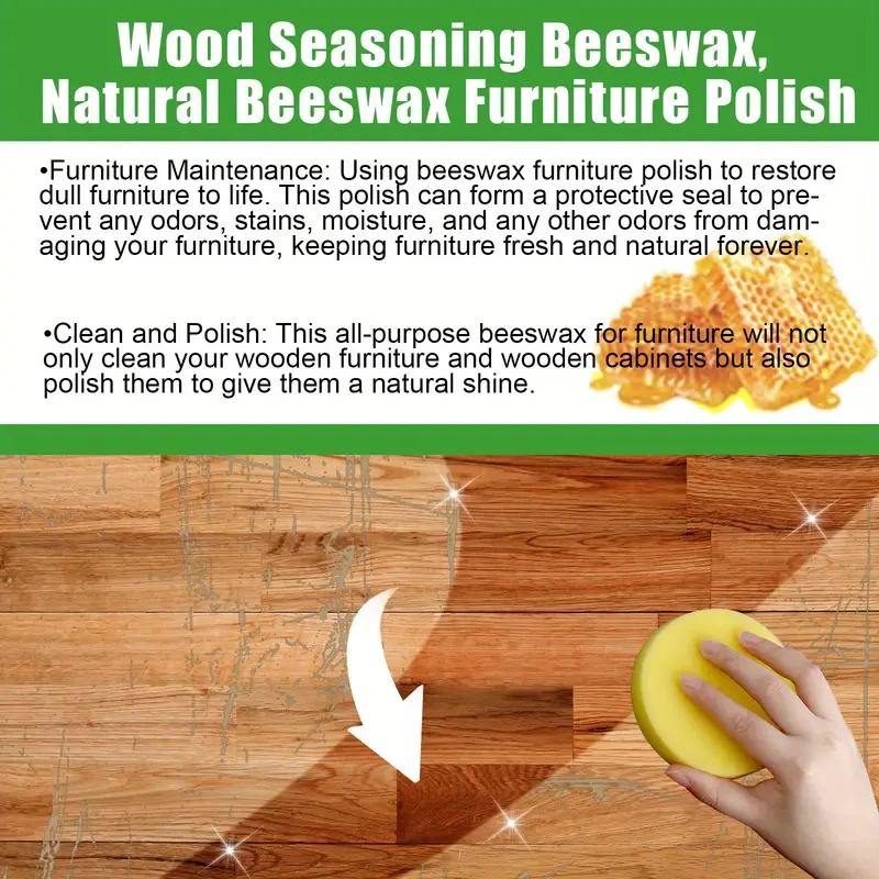 Wood Scratch Repair Repair Beeswax Solid wood floor furniture waxing Repair Minor scratch repair