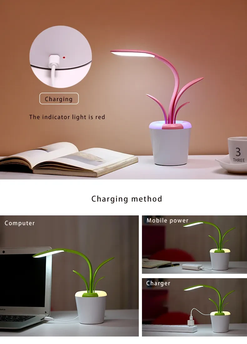 Modern Desk Lights Eye Protection LED Table Lamp