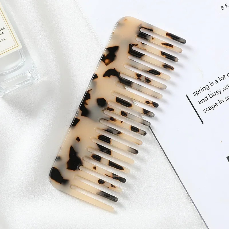 Korean Fashion Wide-Tooth Acetate Hair Comb
