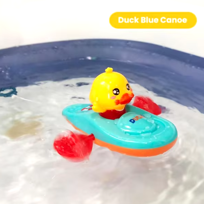 1 Pc Little Yellow Duck Kayak Toy