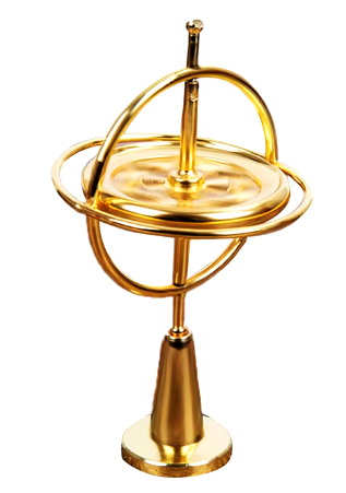 Self-balancing Gyroscope Anti-gravity Decompression Educational Toy Six Generations Colorful Finger Gyroscope Gift For Kids T7X2