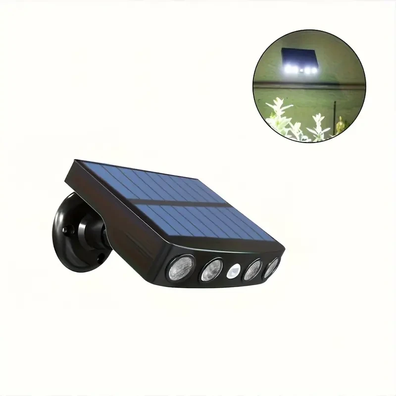 Solar-Powered Motion Sensor Light - Waterproof, LED Security Lighting for Outdoor Use - Perfect for Front Door, Backyard, Steps, Garage & Garden