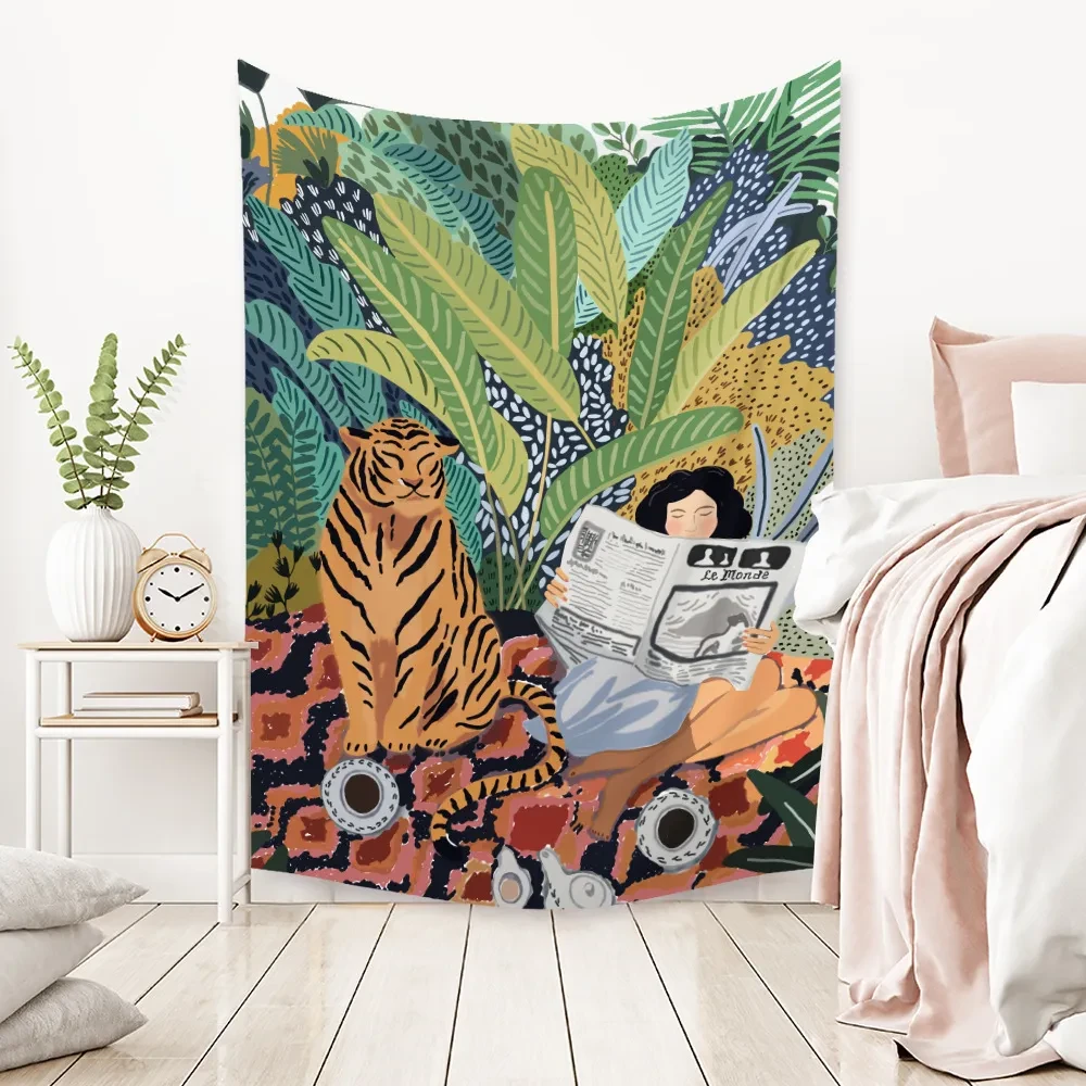 Bedroom Wall Decor Background Fabric Tapestry