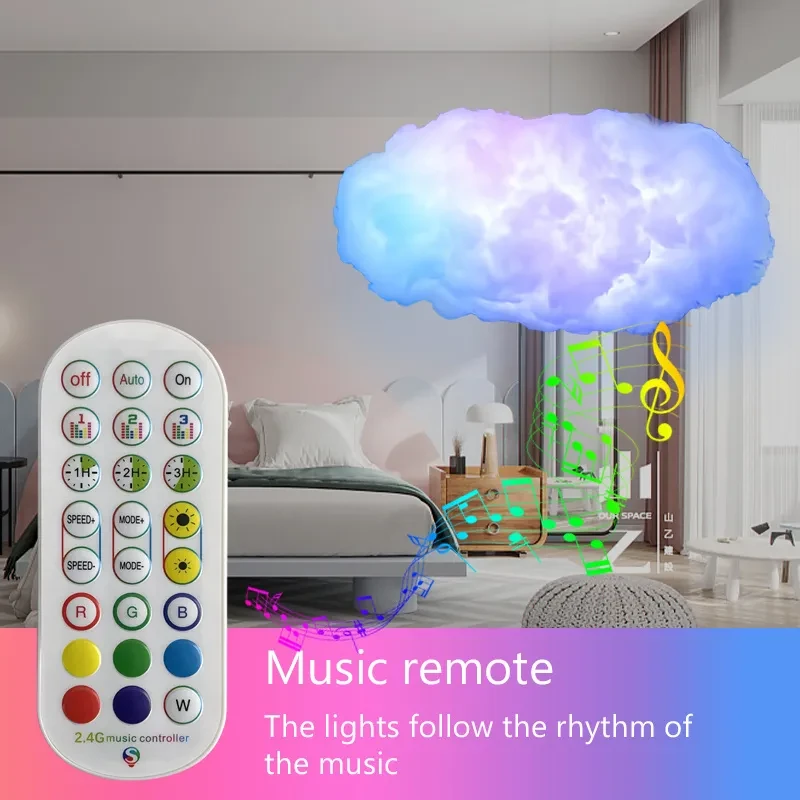 USB Cloud Light APP Control Music