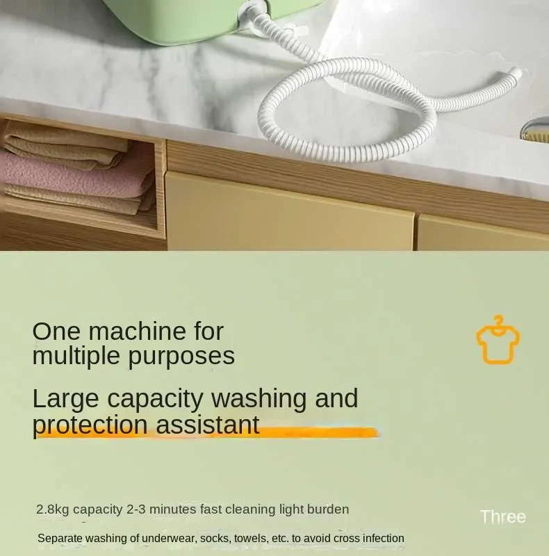 Mini Foldable Washing Machine