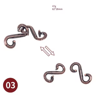 Classic IQ Metal Brain teaser