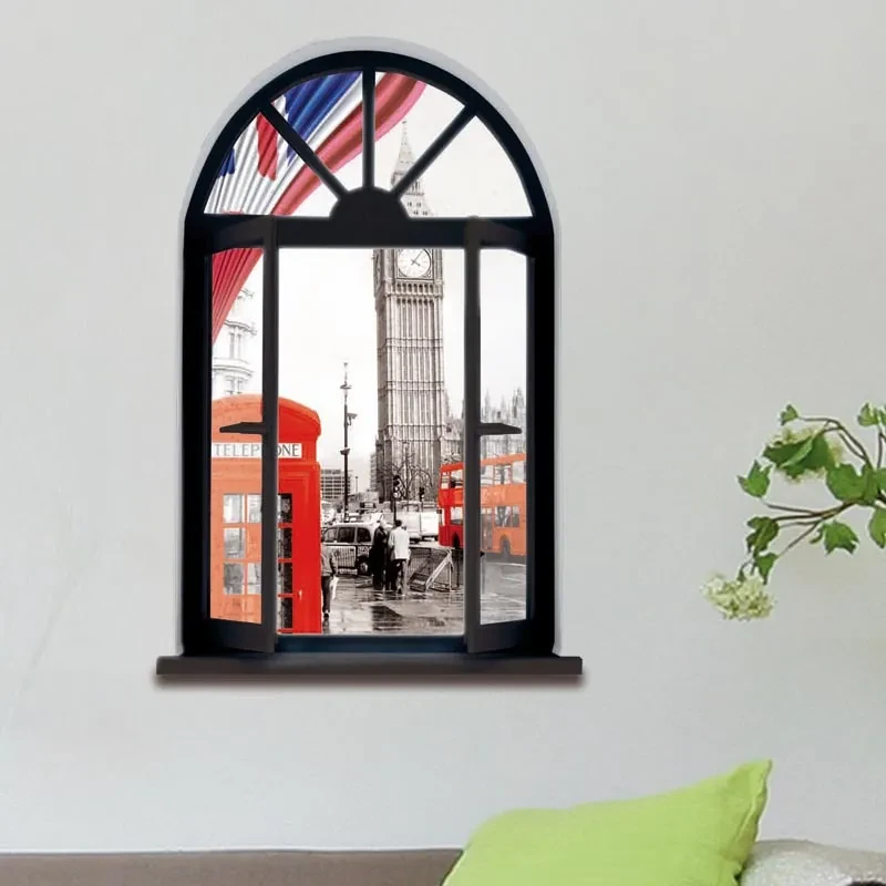 Living Room Decorative Painting Removable Sticker Wall Decor