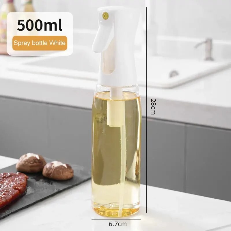1Pc Oil Spray Bottle  200/300/500ML Kitchen Olive Oil Mist Sprayer