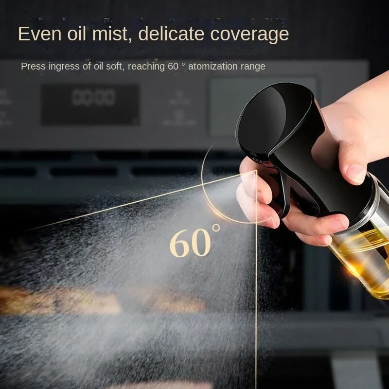 1Pc Oil Spray Bottle  200/300/500ML Kitchen Olive Oil Mist Sprayer