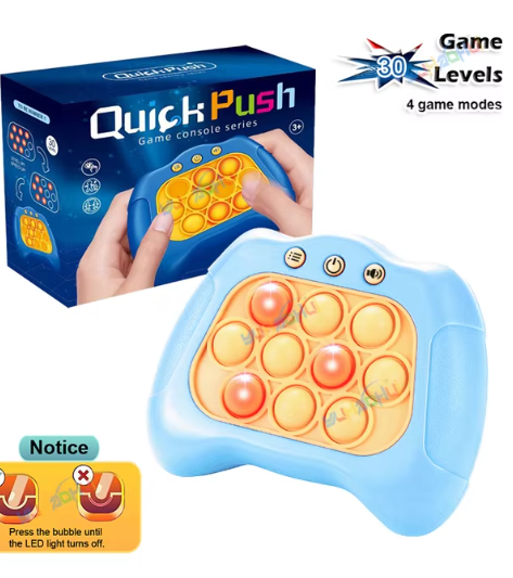 Quick Push Game Pop Up Fidget Bubbles