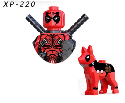 Superhero Mini Education Bricks deadpool