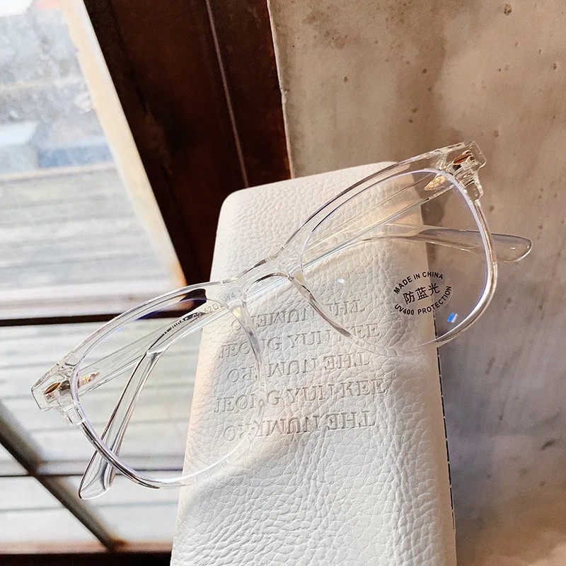 Anti Blue Light Myopia Glasses Ultralight Transparent Nearsight Glasses