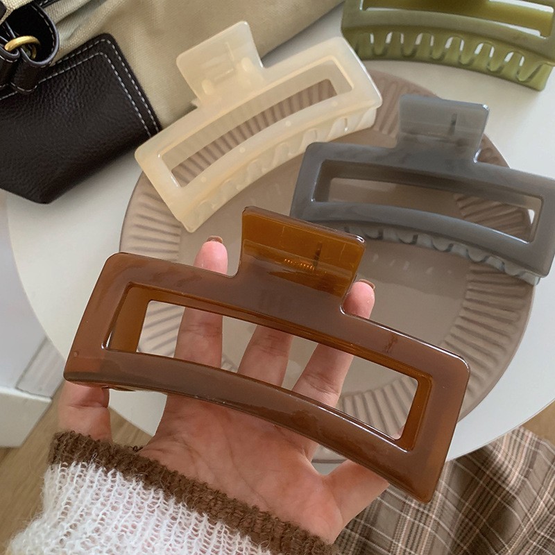 13cm Oversized Hair Clip  Simple & Versatile Hair Accessory for Girls