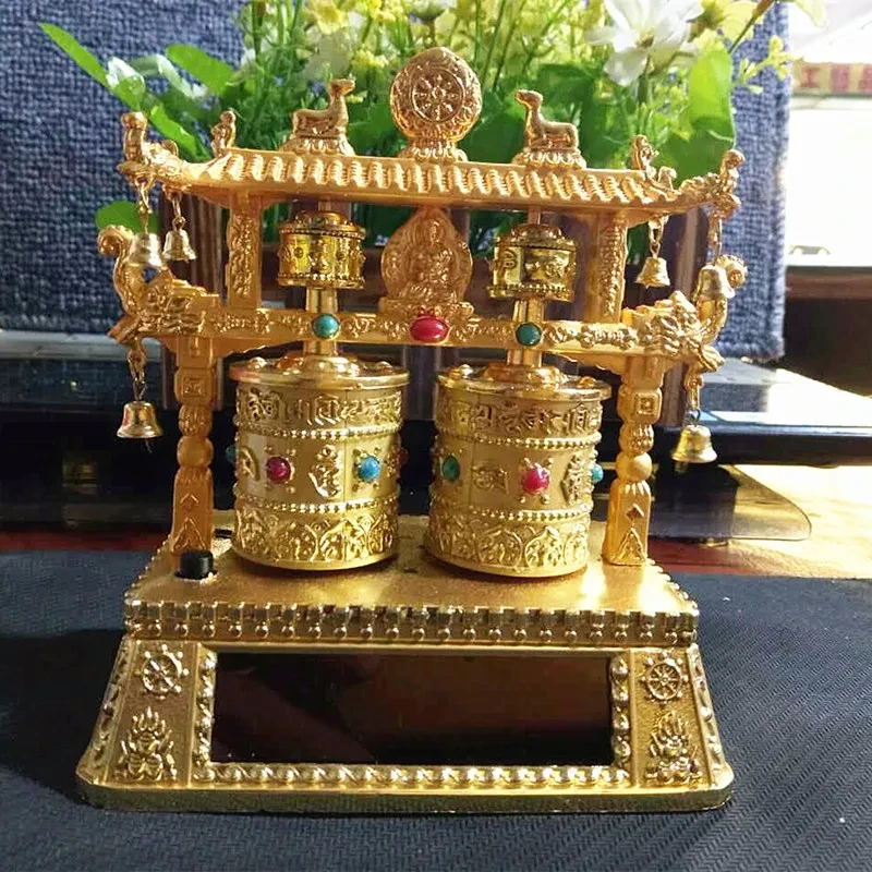 Car Electric Alloy Prayer Wheel
