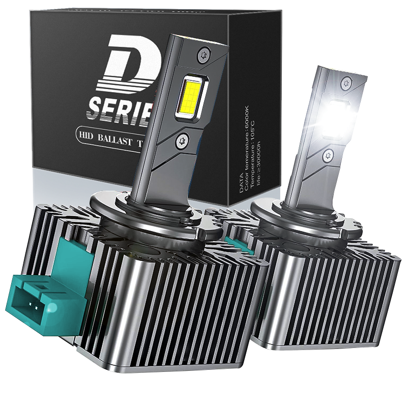 D Series D3S LED Car Headlight Bulbs  12000LM 6000K 70W HID Conversion Kit
