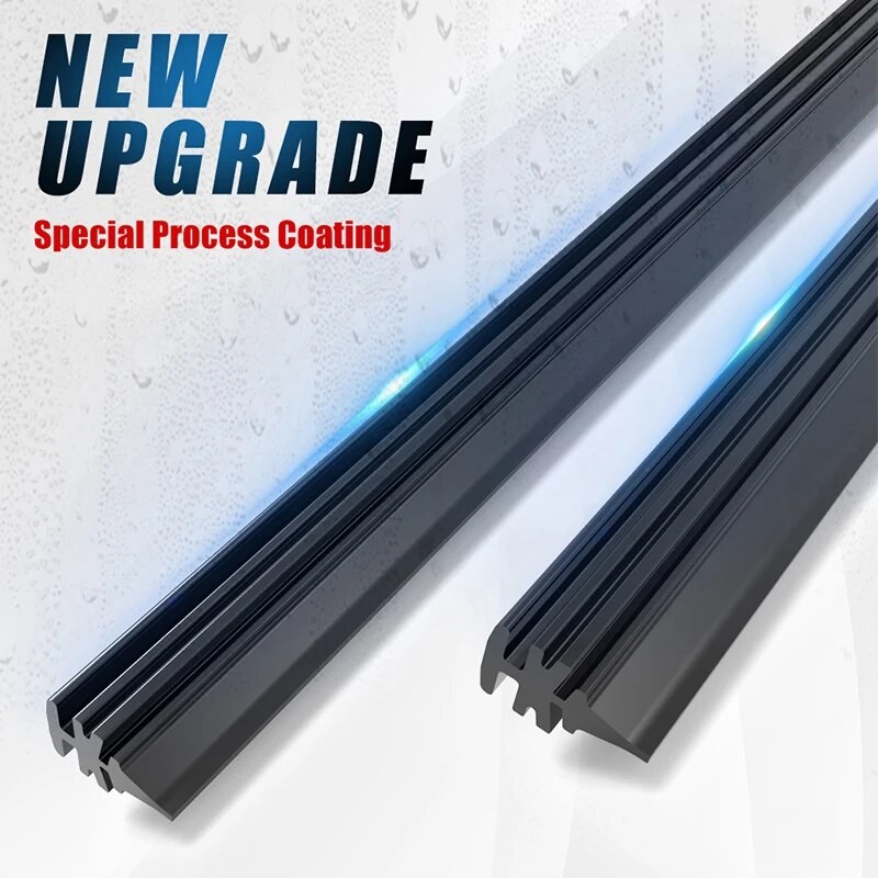 Car Wiper Blade Refill Strips  Frameless Windshield Rubber Wiper for 14" to 28"