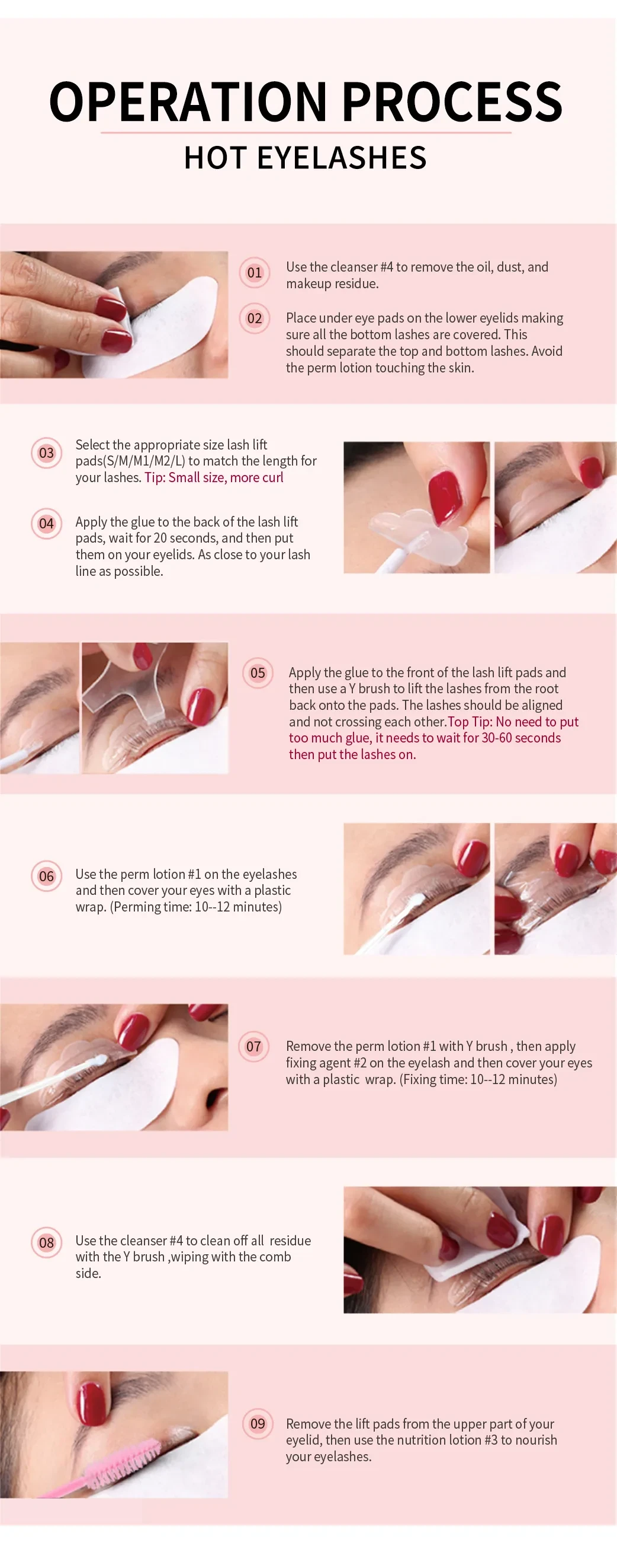 Lash Lift Kit ICONSIGN Lifting Perm Eyelash